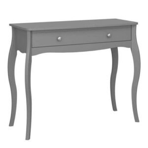 Baroque 1 Drw Vanity Grey Dressing Table Home Store UK