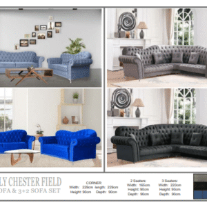 4 seater fabric sofa