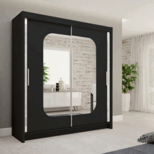Enigma Wardrobe ﻿ - Sliding Wardrobe With Lights - Home Store UK
