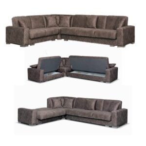 Norman Corner Sofa Bed - Home Store UK