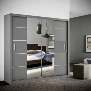 Porto Sliding Cupboard - 2 Sliding door ﻿- Sliding Wardrobe With Lights - Home Store UK