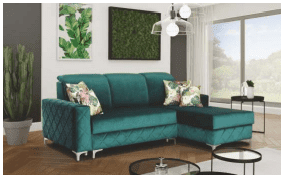 Borys Small Sofa Bed, Green - Sofa Bed - Home Store UK Borys Small Sofa Bed, Green - Sofa Bed - Home Store UK