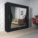 Sofia Sliding Wardrobe Doors ﻿- Sliding Wardrobe With Lights - Home Store UK