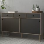 black sideboard