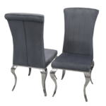 Nicole Chair (Plain Back, No Knocker) dining chairs-Dining Chairs-Home Store UK