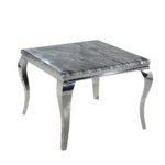 Louis Dining Table in Chrome – ALL SIZES farmhouse table Marble Dining Table Home Store UK
