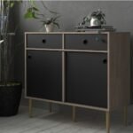 grey sideboard