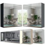 Berlin Full Mirror Sliding Wardrobe