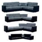Porto Corner Sofa Bed Pull Out Bed - Sofa Bed - Home Store UK