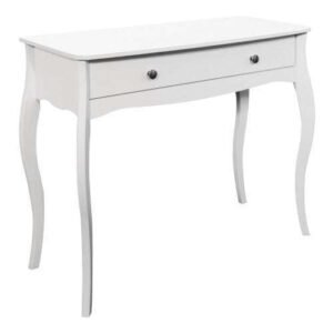 Baroque 1 Drw Vanity White dressing table Dressing Table Home Store UK