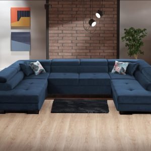 West U Corner Sofa Bed - Home Store UK