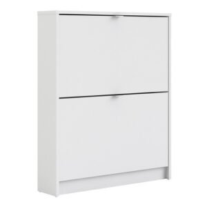 Shoes Shoe cabinet w. 2 tilting doors and 1 layer - Shoe Storage Cabinets - Home Store UK