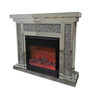 Crushed Glass Fireplace - Fireplace - Home Store UK