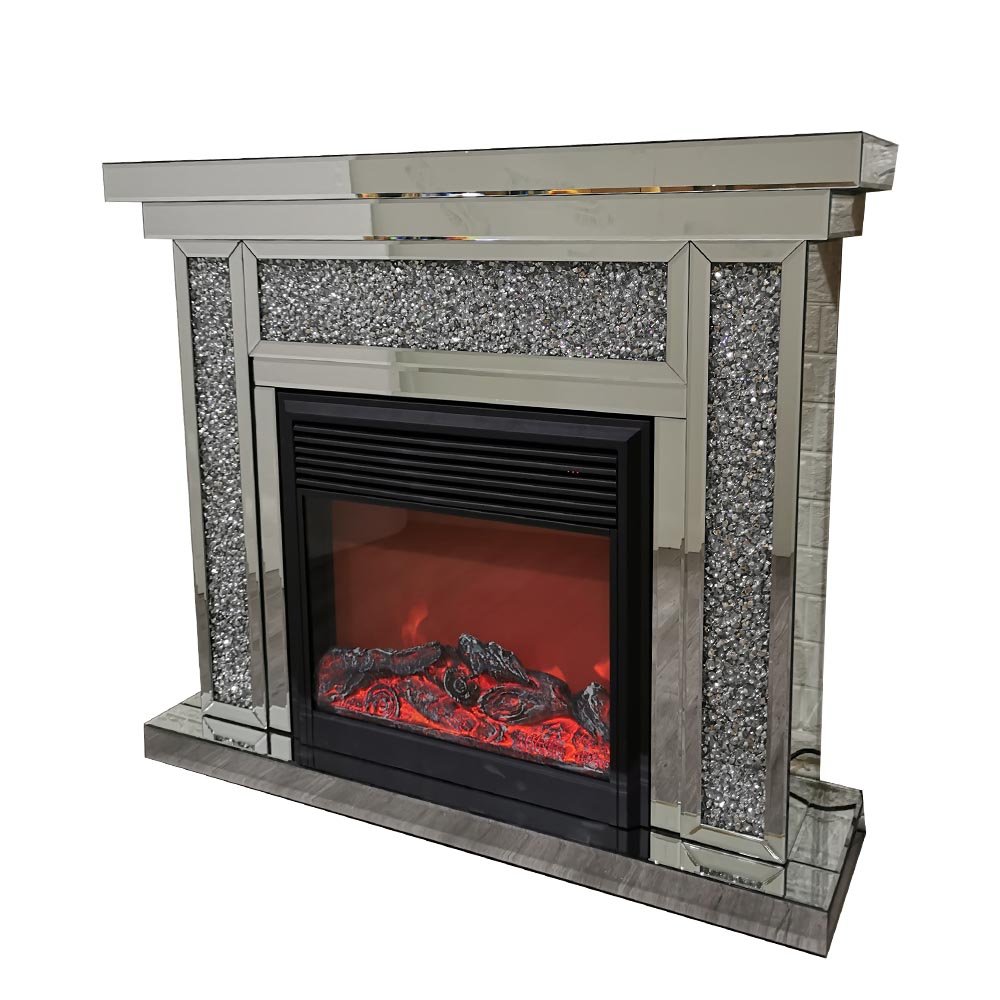 Crushed Glass Fireplace - Fireplace - Home Store UK Crushed Glass Fireplace - Fireplace - Home Store UK