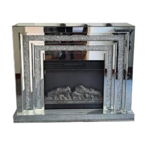 Crushed Glass Fireplace - Fireplace - Home Store UK