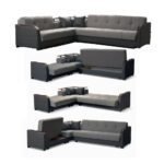 Futoro Corner Storage Sofa Bed Sofas & Sofa Beds Home Store UK