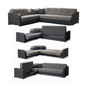 Futoro Corner Storage Sofa Bed Sofas & Sofa Beds Home Store UK