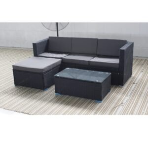 Rattan Corner Sofa Coffee Table ? Garden Furniture - Rattan Furniture - Home Store UK