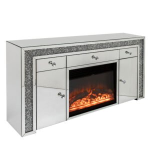 MQ-3291- Sideboard with Fire - Fireplace - Home Store UK