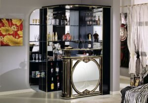 Tiffanie Corner Bar Living Room Chairs Italian Bedroom Set Home Store UK