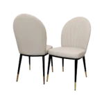 Etta Leather Dining Chair Home Store UK