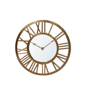 HSUK-50cm Gold Wall Clock - Clocks - Home Store UK
