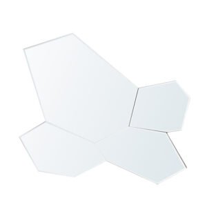 100cm Art Deco Wall Mirror - Mirror Collection - Home Store UK