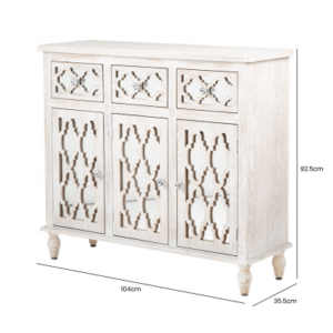 HSUK- Beach 3 Drawer And 3 Door Cabinet - Sideboards - Home Store UK