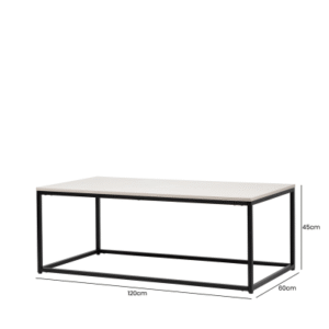 HSUK- Summer Grey Coffee Table Home Store UK