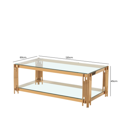 HSUK- Value Cohen Gold Coffee Table Home Store UK HSUK- Value Cohen Gold Coffee Table Home Store UK