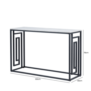 HSUK- Black And Grey Console Tables Home Store UK
