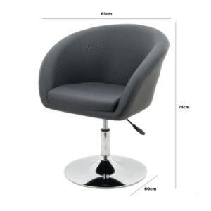 HSUK- Grey Bar Stool-Fabric Stool -Fabric Barstools - Home Store UK