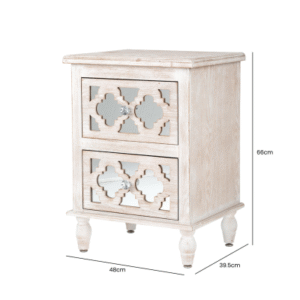 HUSK- Beach Bedside Cabinet Bedside Cabinet Home Store UK
