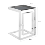 HSUK- Smoked Sofa Table - Sofa Table - Home Store UK