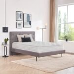 Dreamsir 3FT Single Mattress, Memory Foam Support, 10.6 Inch Two-layer Pocket Spring Mattress in a Box, Skin-friendly Soft Knitted Fabric Mattresses Home Store UK