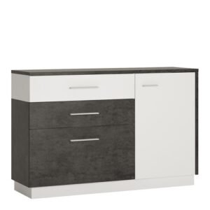 Zingaro 1 door 2 drawer 1 compartment sideboard - Sideboards - Home Store UK