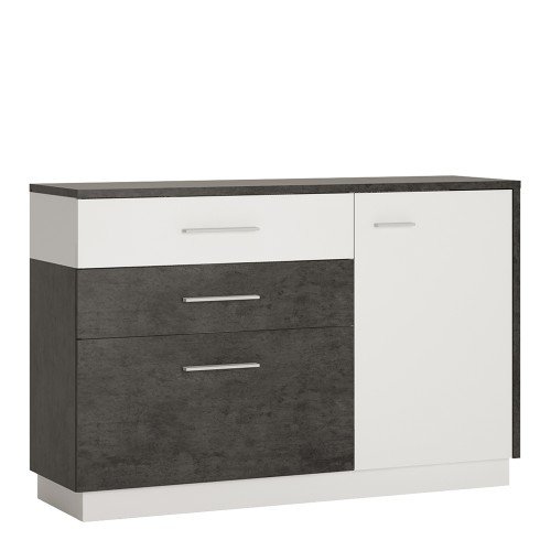 Zingaro 1 door 2 drawer 1 compartment sideboard - Sideboards - Home Store UK Zingaro 1 door 2 drawer 1 compartment sideboard - Sideboards - Home Store UK