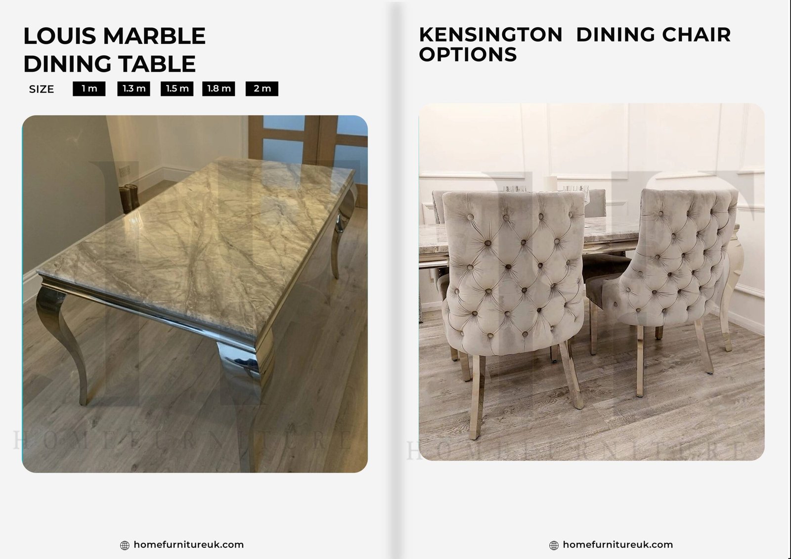 Louis Marble Dining Table With Kensington Chair Dining Table Chair Home Store UK Louis Marble Dining Table With Kensington Chair Dining Table Chair Home Store UK