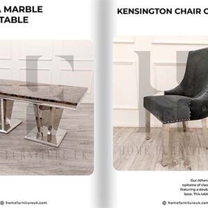 Athena Dining Table with Kensington Chair's Dininig Table Home Store UK