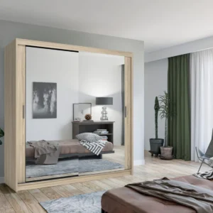 CHICAGO Oak WARDROBE ﻿ Wardrobe Home Store UK