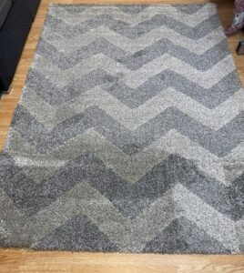Monochromatic Zigzag Rug – 160×230 - Rugs - Home Store UK