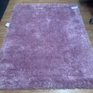 Harlow Shaggy Pink Rug – 140×200 - Rugs - Home Store UK