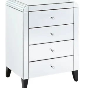 Cadby Large 4 Drawer Bedside Bedside Cabinet Home Store UK