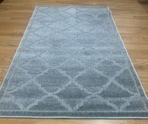 Grey Trellis Rug – 80×150 - Rugs - Home Store UK