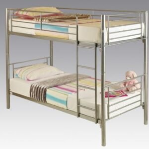London Bunk - Metal With Mesh Base Bunk Bed Bunk Beds Home Store UK