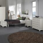 Bramwell 5 Drawer Narrow Chest in White - Chest Of Drawer - Home Store UK