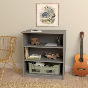Royce Bookcase in Folkstone Grey - Bookcase - Home Store UK