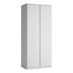 Lake 2 Door Wardrobe in White - Wardrobe - Home Store UK