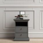 Harris Bedside 2 Drawers Bedside Cabinet Home Store UK