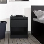 Sydney Bedside 1 Drawer 1 Shelf Bedside Cabinat Home Store UK